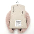 Surell Faux Fur Pink Color Head Band - New